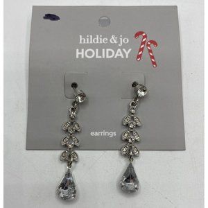 Hildie & Jo Holiday Bejeweled Dangling Earrings